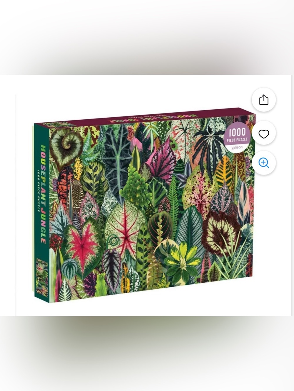 Galison - Houseplant Jungle - 1000 Piece Jigsaw Puzzle